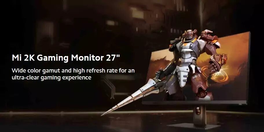 mi 2k gaming monitor 27