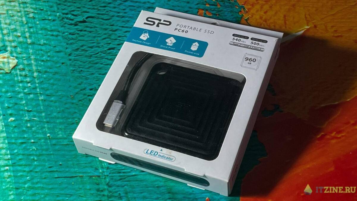 Обзор недорогого внешнего SSD-накопителя Silicon Power PC60 15 Корпус внешнего SSD Silicon Power PC60 с интерфейсом USB-C