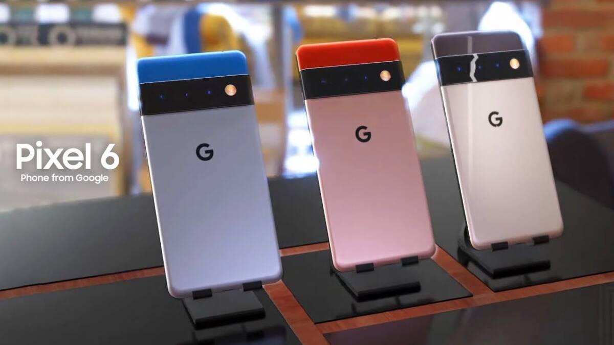 Google работает над своим первым процессором с графикой от AMD 5 Три смартфона Pixel 6 на выставке с задними камерами