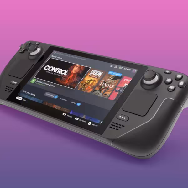 steam deck pink purple gradient cnet 2021