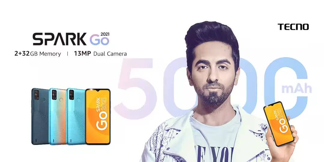 Представлен смартфон Tecno Spark Go 2021 1 Смартфон Tecno Spark Go 2021 с тремя задними камерами и тарифом 50,000 мАч батареи