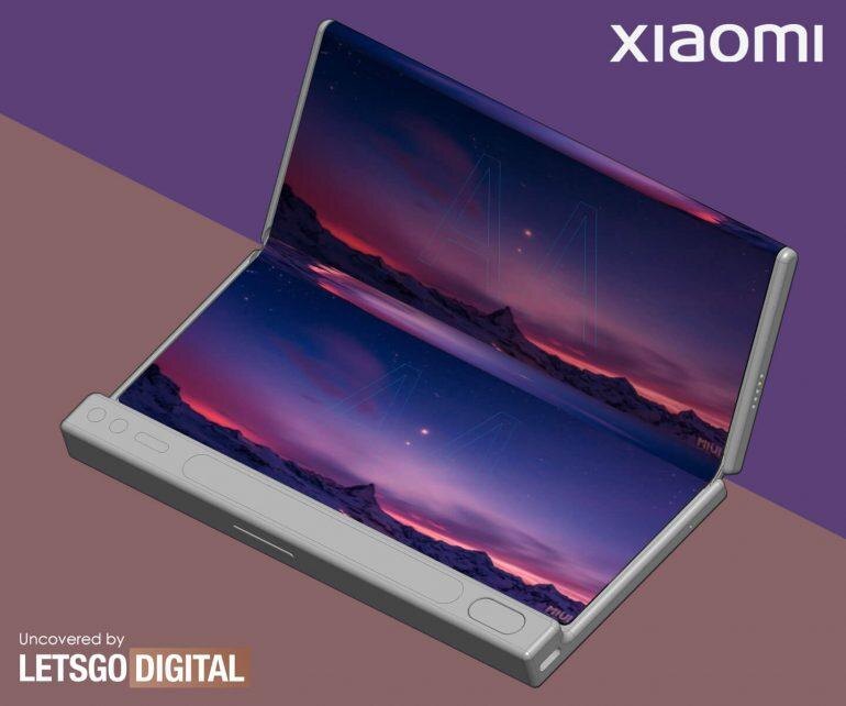 xiaomi mi fold foldable smartphone concepts appear to reveal the inwardly folding design 2