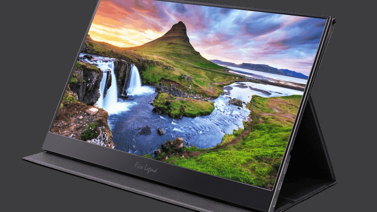 Портативный монитор Acer AOPEN 16PM3Q с экраном на наклонной подставке