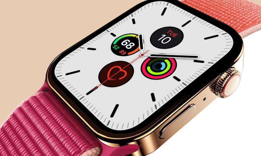 Рендер Apple Watch Series 7 от Apple с обновленным дизайном и ремешком