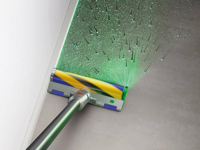 Dyson выпустил новые пылесосы с технологией лазерного обнаружения невидимой пыли 10 Лазерный пылесос Dyson с лазерной технологией очистки