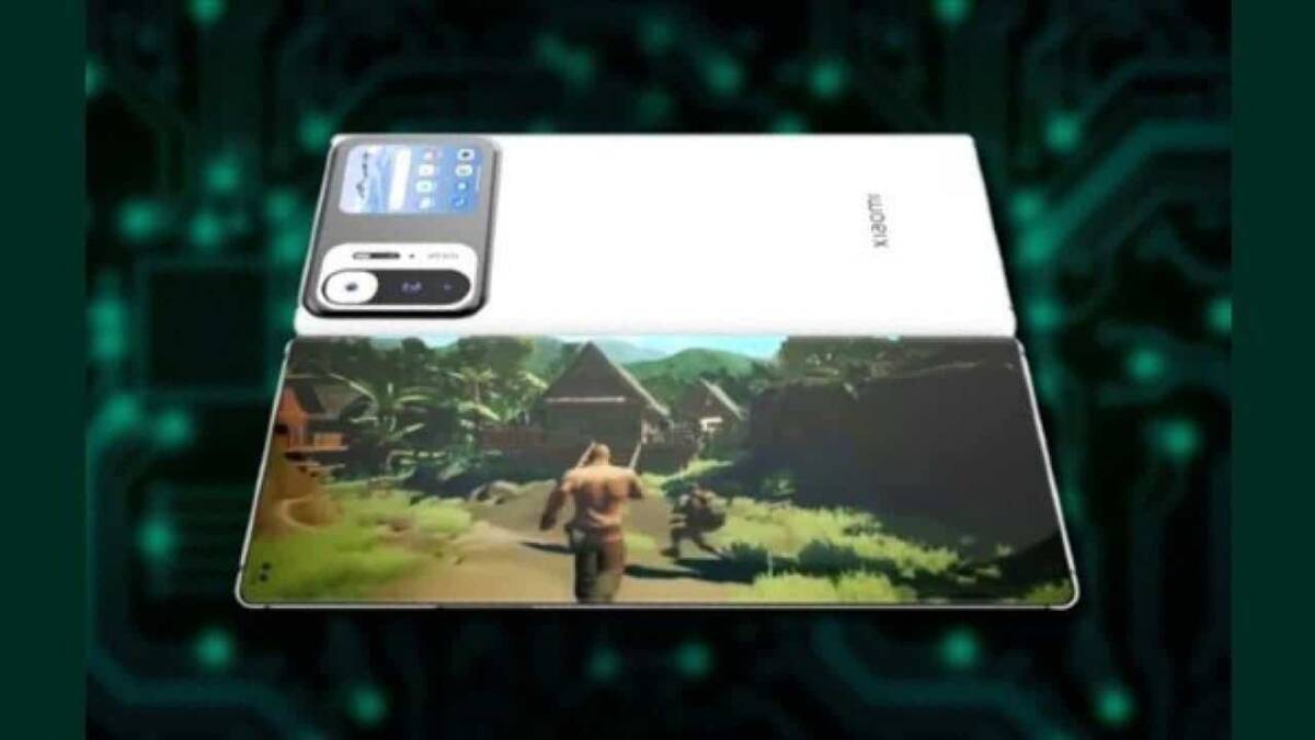 Складной смартфон Xiaomi Mi Mix 4 с крупным дисплеем