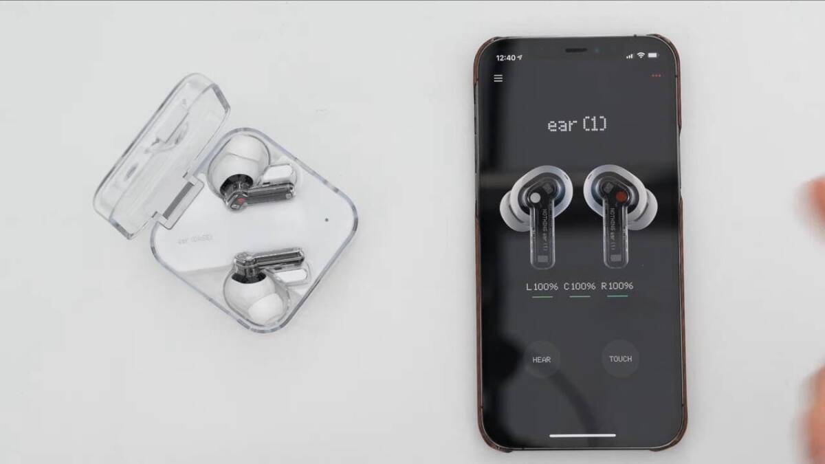 Прозрачные наушники от экс-главы OnePlus раскупили за 2 минуты 4 Беспроводные прозрачные наушники и их приложение на телефоне