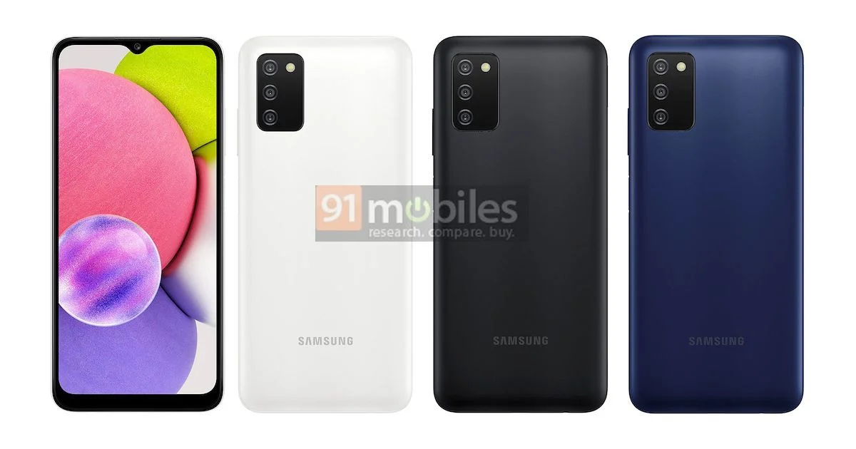 Раскрыты спецификации и цветовые варианты Samsung Galaxy A03s 5 samsung galaxy a03s colors