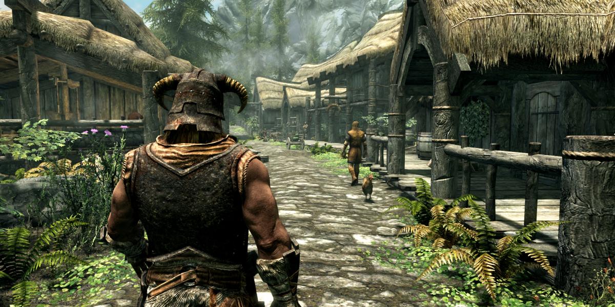 11 ноября выйдет юбилейное издание The Elder Scrolls V: Skyrim 3 skyrim special edition e3 2016 riverwood