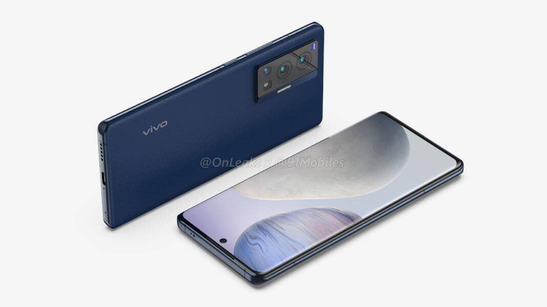 Смартфон Vivo X70 Pro+ с фронтальным дисплеем и задней камерой