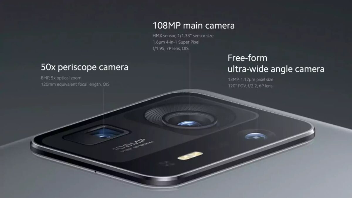 Xiaomi MIX 4 наконец-то представили официально 10 Задняя панель Xiaomi MIX 4 с четырьмя камерами