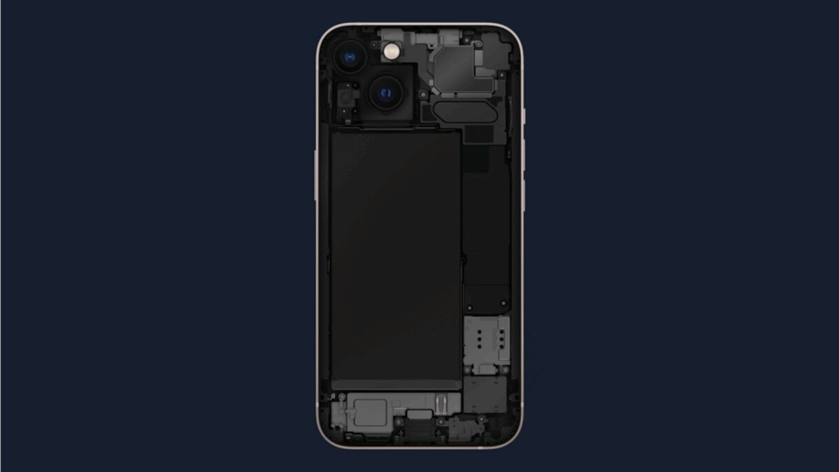 Внутренние компоненты iPhone 13 и их расположение
