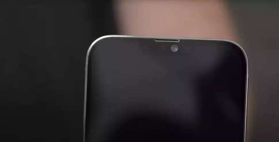 Всё, что мы знаем об iPhone 13: дата выхода, цена, характеристики и утечки 4 Верхняя часть корпуса iPhone 13 с фронтальной камерой