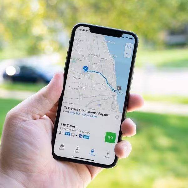 apple maps transit iphone x hero