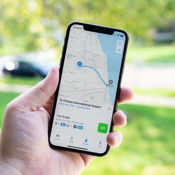 apple maps transit iphone x hero