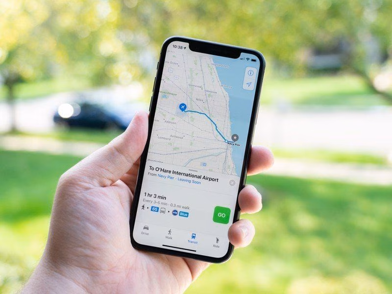 Как использовать отслеживание местоположения на iPhone 7 apple maps transit iphone x hero