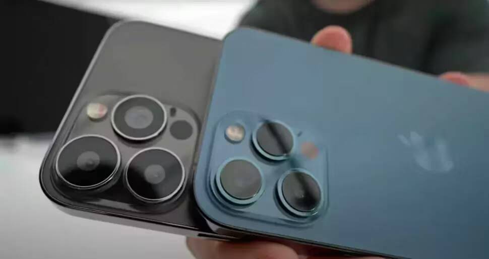 Всё, что мы знаем об iPhone 13: дата выхода, цена, характеристики и утечки 11 Тыльная сторона iPhone 13 с четырьмя камерами и логотипом Apple