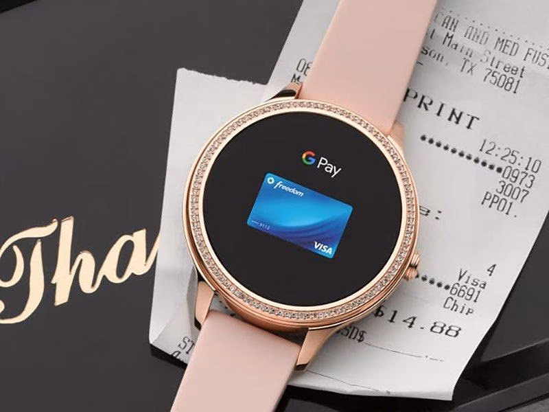 fossil gen 5e google pay