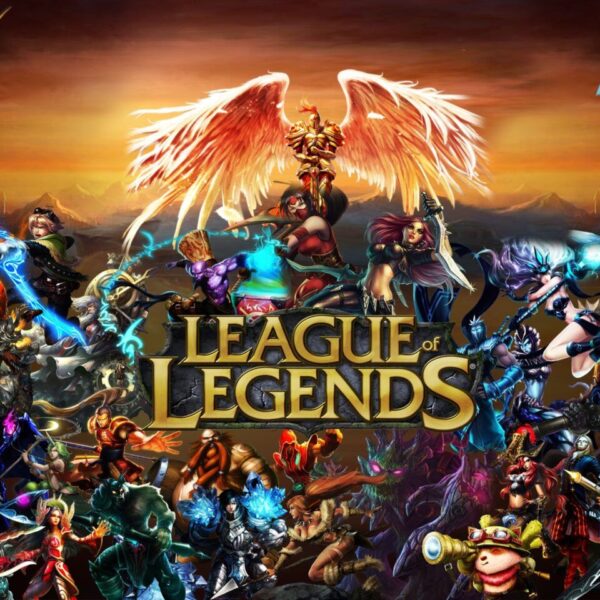 league of legends characters poster 5000x3000 xtrafondos.com