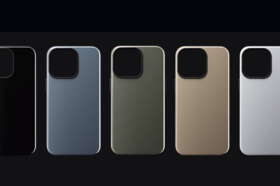 Всё что нужно знать о чехлах Nomad для iPhone 13 7 Различные чехлы Nomad для iPhone 13 на черном фоне