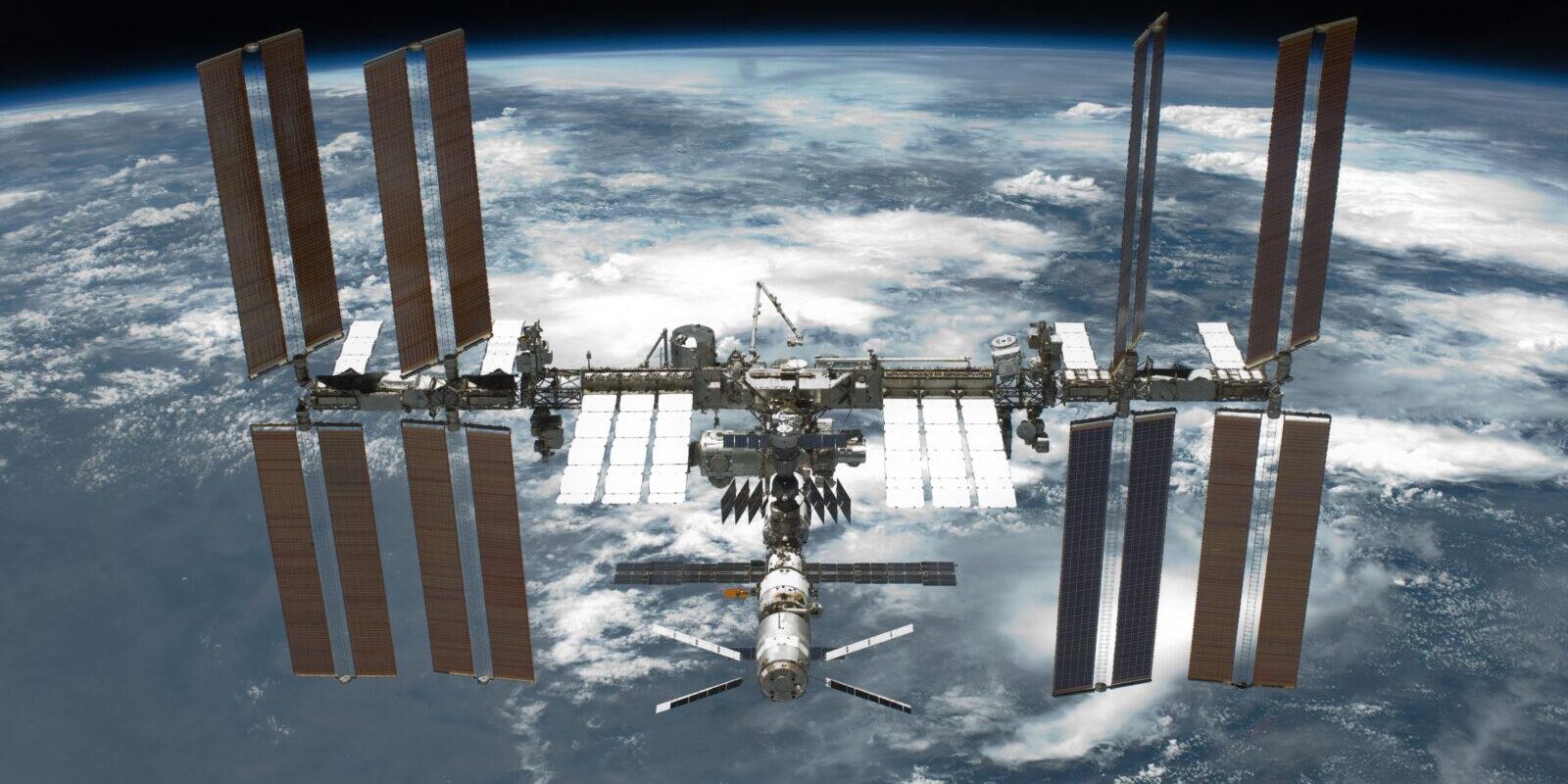 sts 134 international space station after undocking 1