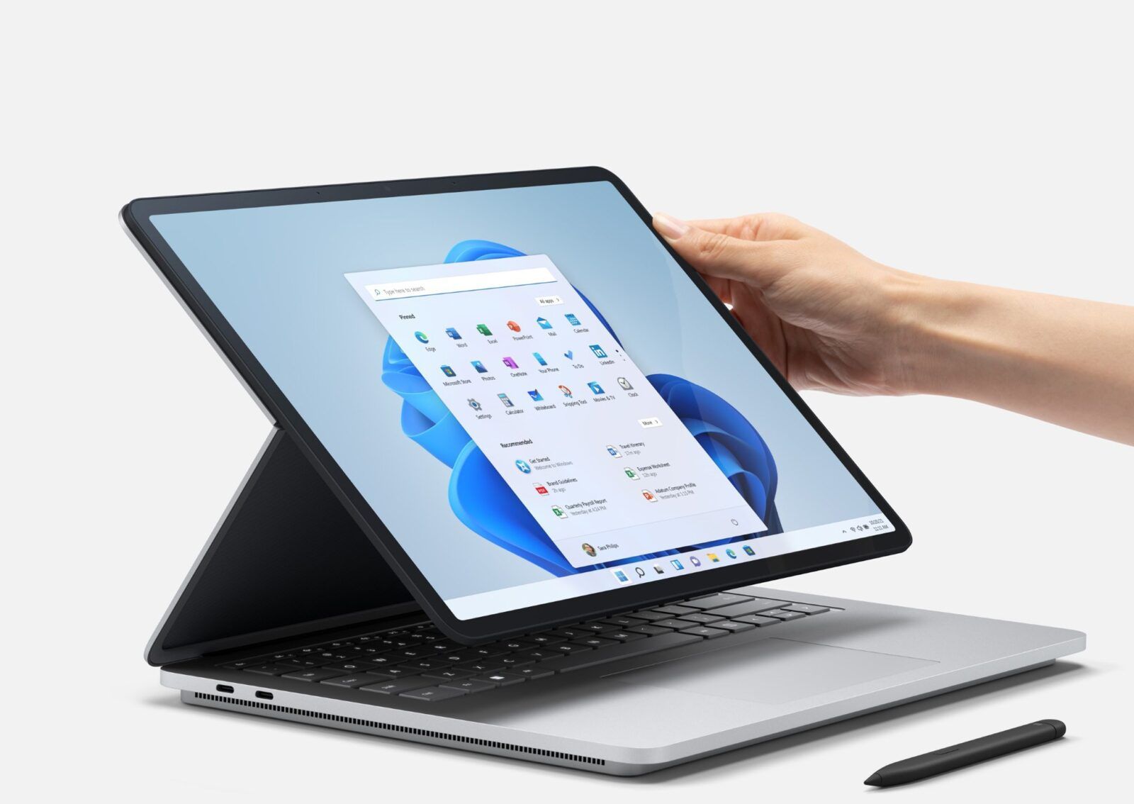 Surface Laptop Studio — новый мощный флагманский ноутбук Microsoft 4 surface laptop studio adjusting under embargo until september 22