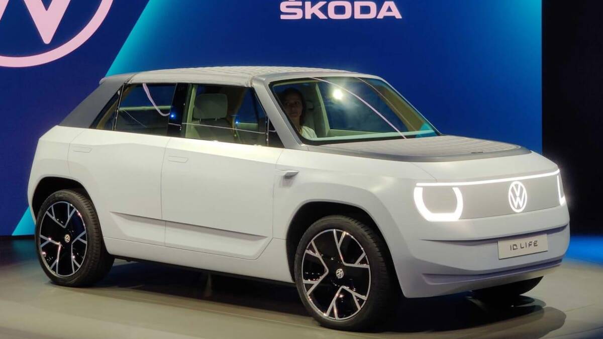 Электромобиль Volkswagen ID.Life с современным дизайном