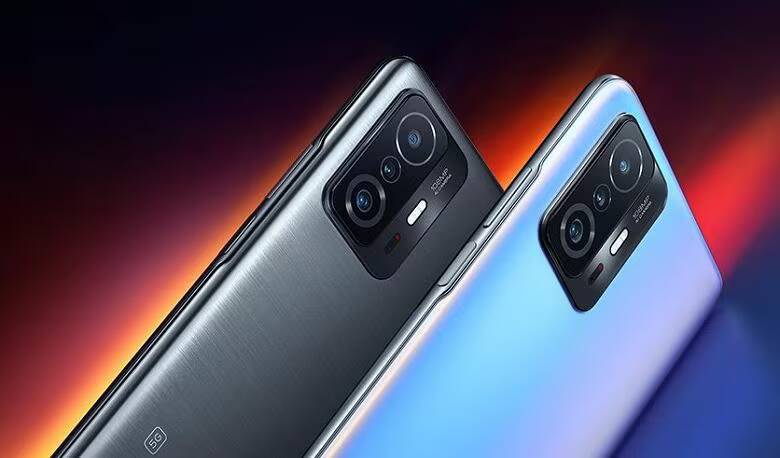 Смартфоны Xiaomi 11T с тремя камерами спереди и сзади