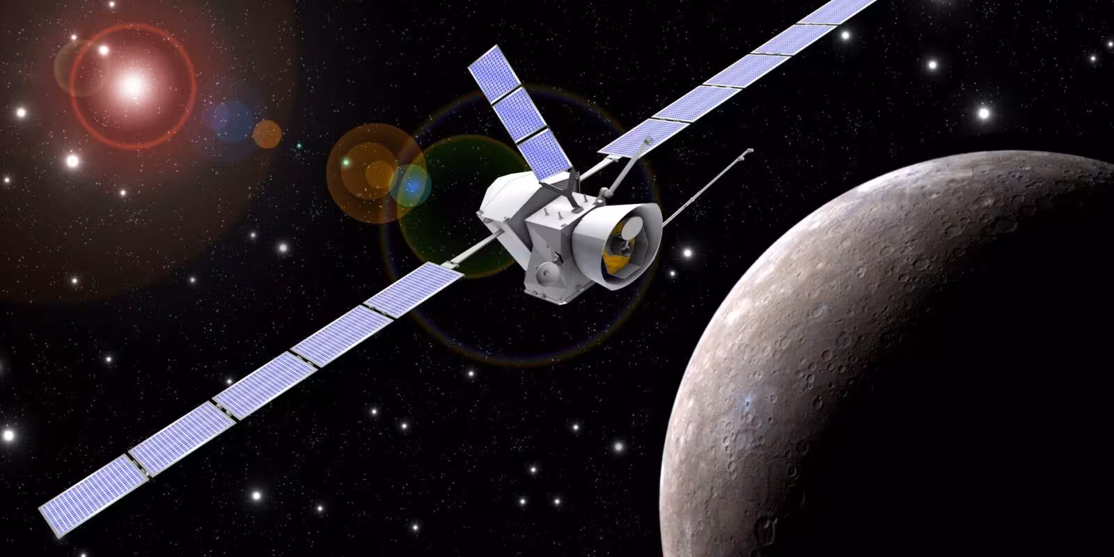 BepiColombo сделала первые снимки Меркурия 2 BepiColombo 2014 exploring Mercury pillars