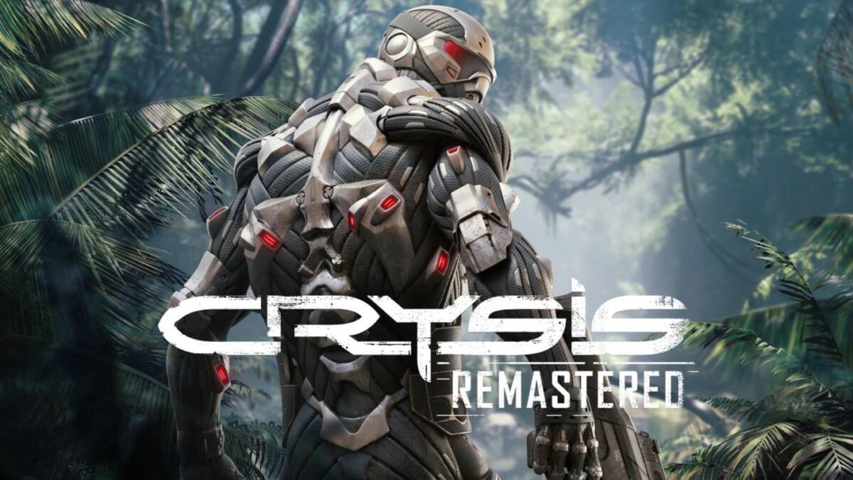 Кибернетический солдат из игры Crysis Remastered в джунглях, обновленная версия