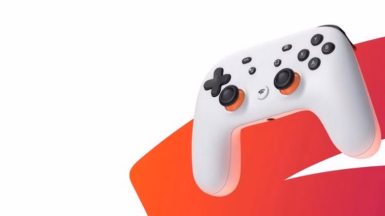 Google Stadia Logo Controller