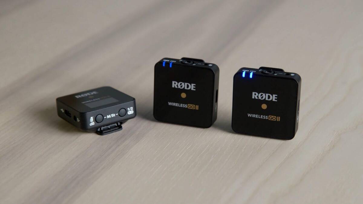 Комплектация Rode Wireless Go II с двумя передатчиками и приемником