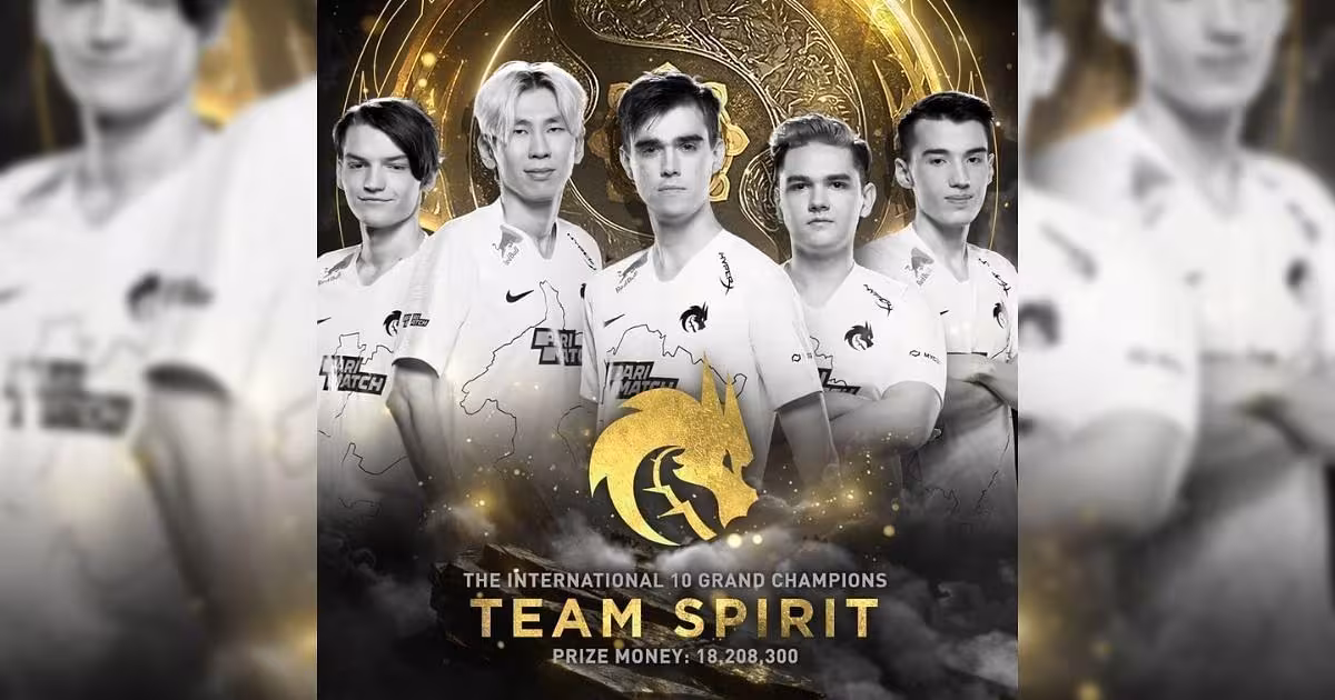 Российская киберспортивная команда Team Spirit выиграла самый крупный турнир Dota 2 The International 2021 5 Teamspirit