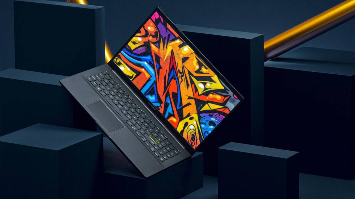 Ноутбук ASUS VivoBook 15 OLED с ярким дисплеем