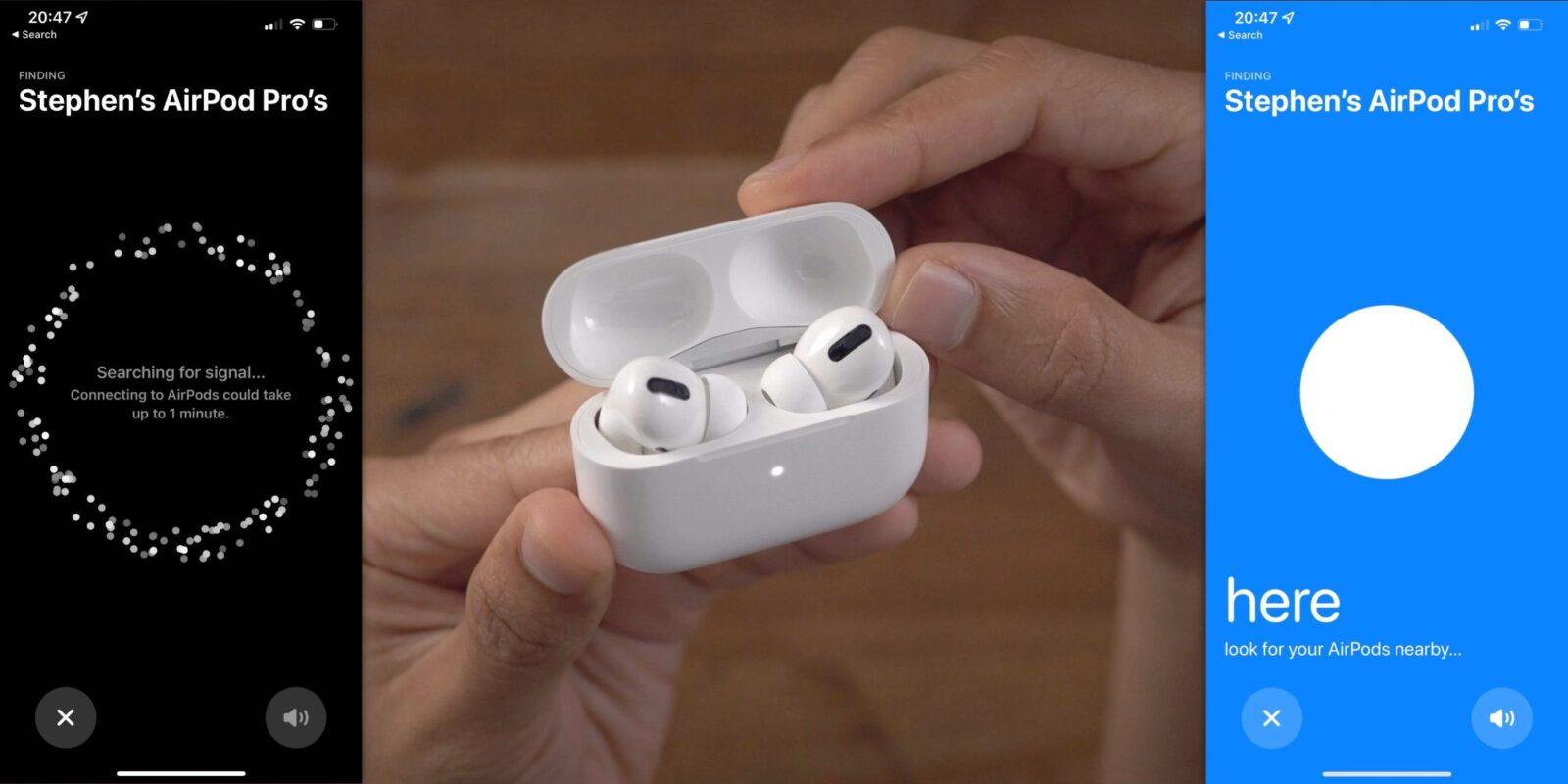 Поиск Apple AirPods Pro и AirPods Max станет проще, благодаря режиму Lost Mode 5 airpods find my large