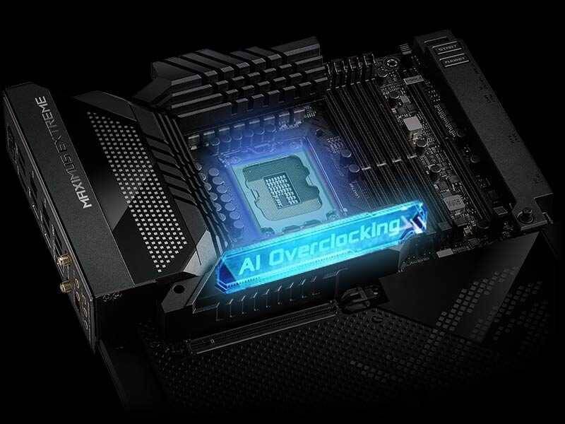 Материнская плата ASUS Z690 с чипсетом Intel Z690 и подсветкой AI Overclocking