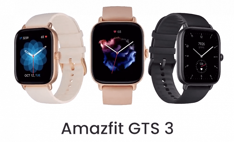 Умные часы Amazfit GTS 3 представили официально 3 Amazfit GTS 3