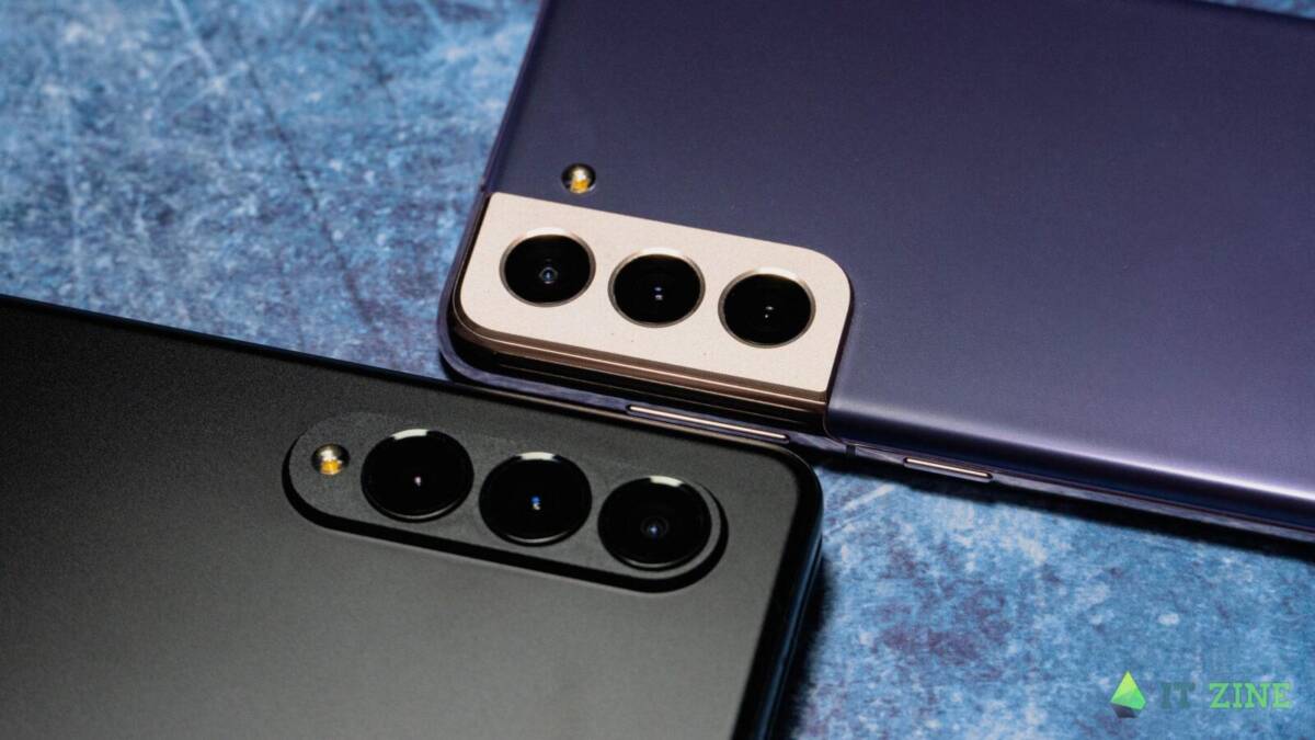 Сравнение камер Galaxy Z Fold3 и Galaxy S21