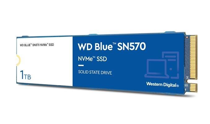 Western Digital обновляет серию WD Blue SSD SN570 DRAM-less NVMe SSD 4 wd sn570