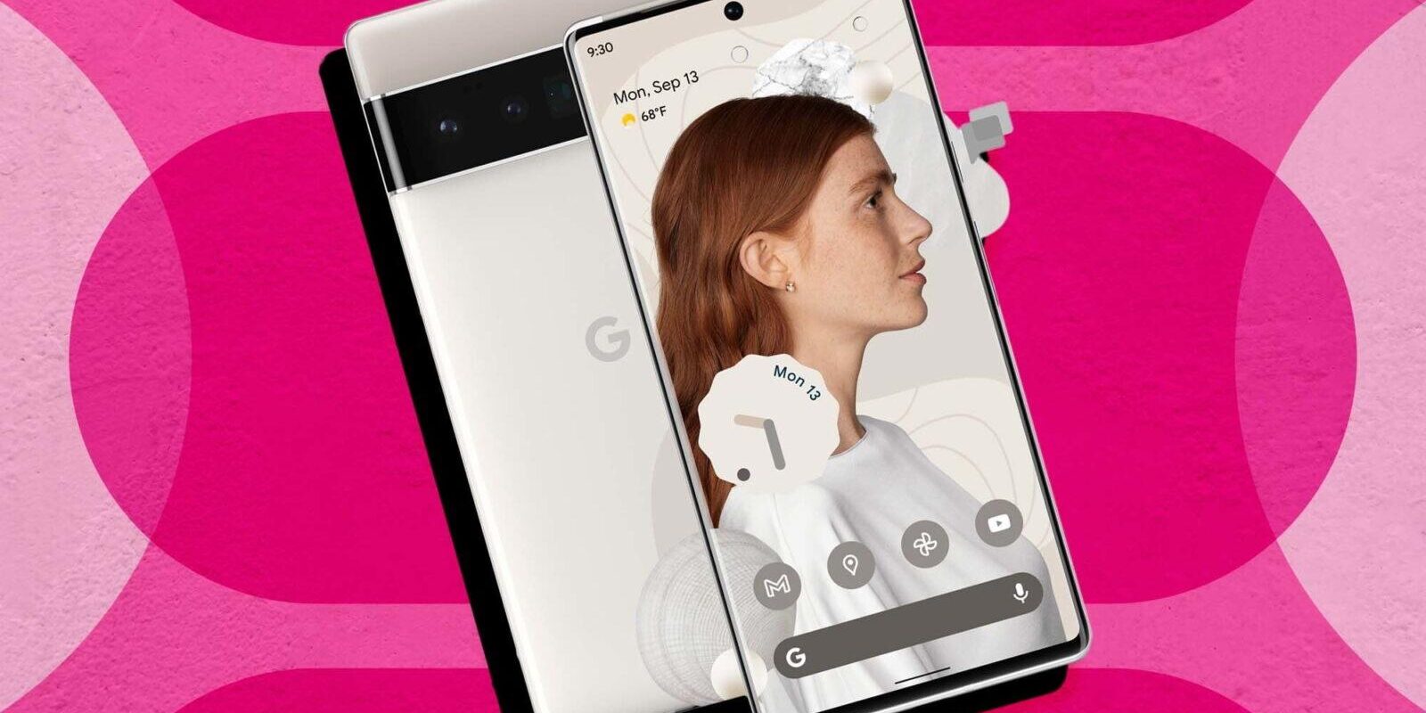 white google pixel 6 composite
