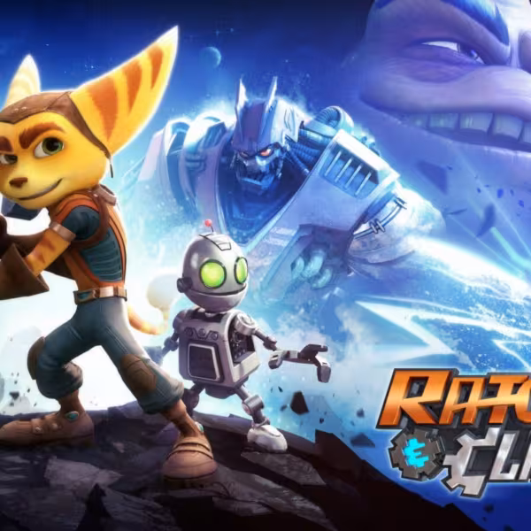 Обложка Ratchet and Clank 2016