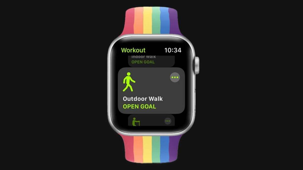 Как откалибровать Apple Watch для более точного трекинга 5 Экран Apple Watch с интерфейсом для тренировки и настройками
