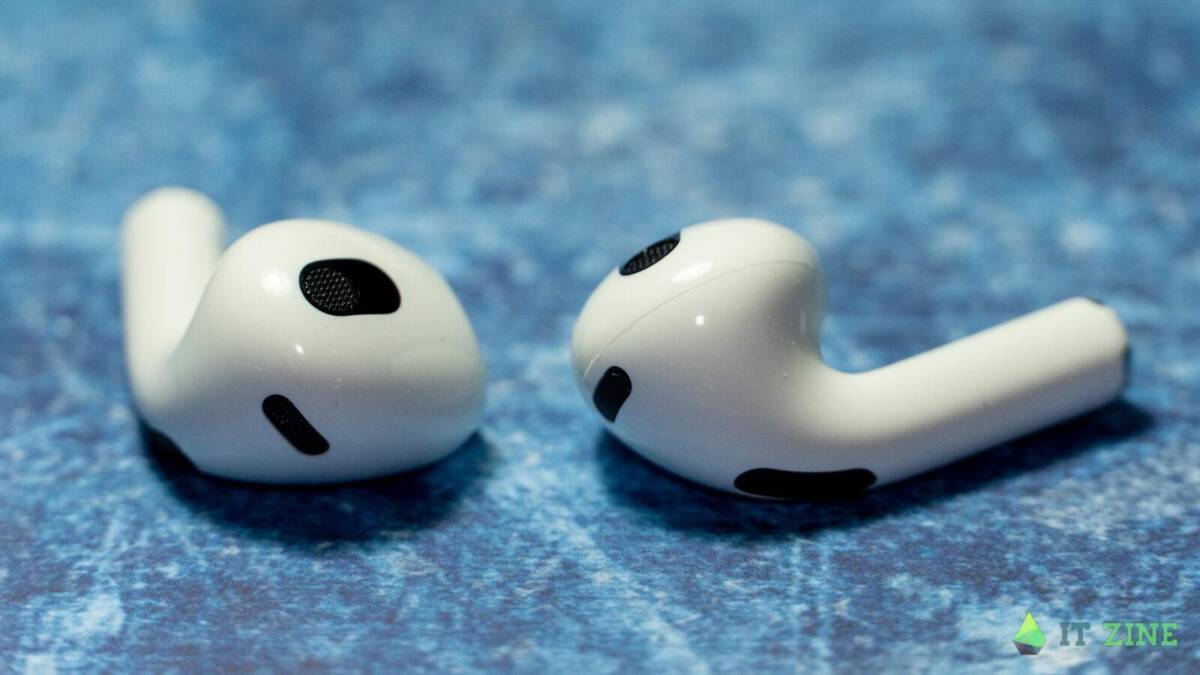 Много микрофонов и сенсор кожи в Apple AirPods 3