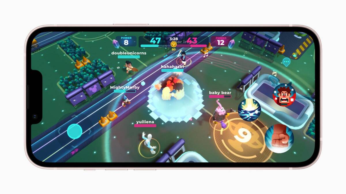 Игра Disney Melee Mania выходит в декабре — только в сервисе Apple Arcade 6 Экран iPhone с игрой Disney Melee Mania на Apple Arcade
