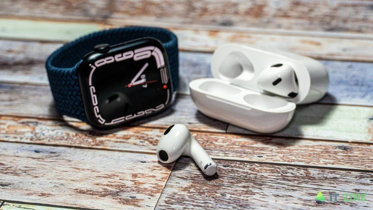 Идеальные компаньоны. Apple Watch Series 7 и Apple AirPods 3