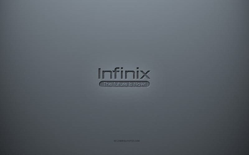 Infinix объявил о возможности приобрести Infinix Note 30 со скидкой 2 HD wallpaper infinix mobile logo gray creative background infinix mobile emblem gray paper texture infinix mobile gray background infinix mobile 3d logo