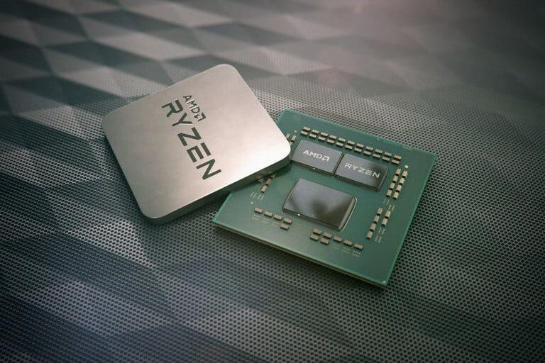 Доля рынка процессоров AMD достигла 15-летнего максимума 3 Render of an AMD Ryzen chip.