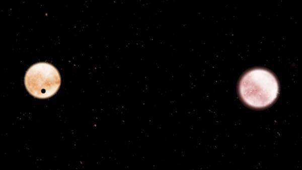 Астрономы используют новый метод, чтобы обнаружить планету, вращающуюся вокруг двух звезд 3 Астрономы исследовали новую планету