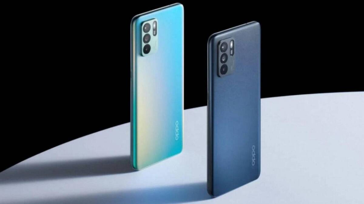 OPPO Reno7 на официальных изображениях: задняя и передняя панели с камерой