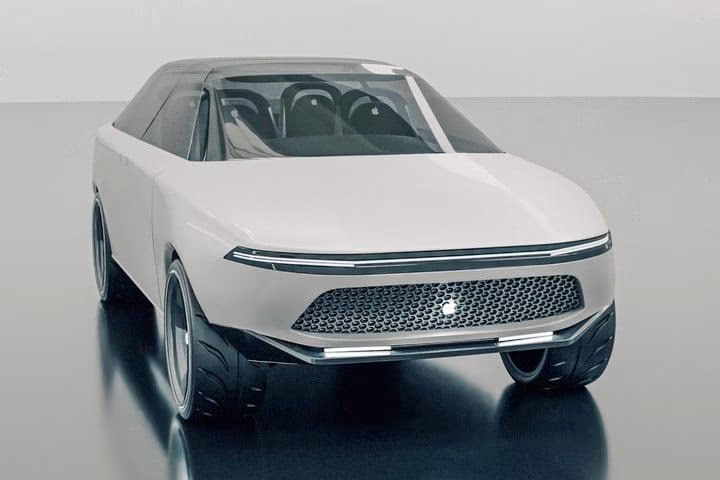 Рендер Apple Car создали на основе патентов 1 vanarama apple car rendering exterior 720x720 1